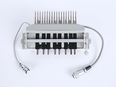 HH2020B 三相偏心輪下出線(xiàn)表座帶輔助端子-直接式 （8滑塊 150、155、165、180、 200x40MM 孔距,M6 螺桿）